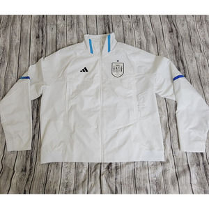 adidas Spain world cup Jacket Mens XL White 
lightly used, no rips